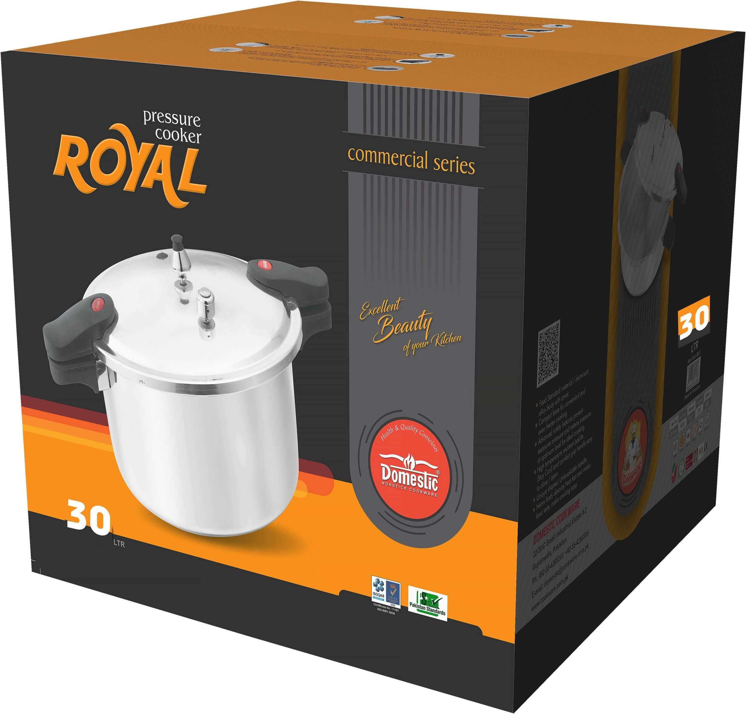 Domestic Pressure Cooker 30 Ltr - Image 2