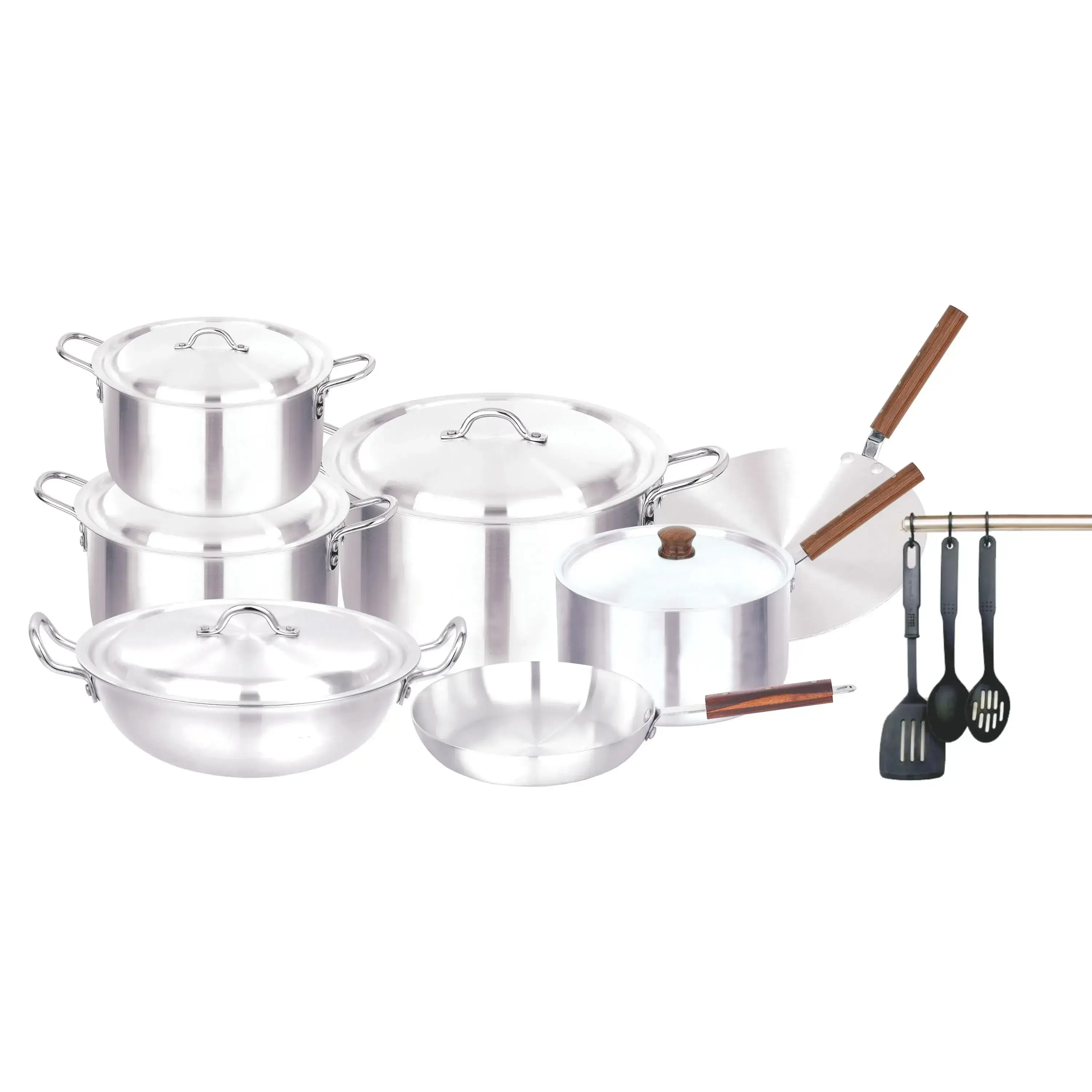 AL Super Gift Set - Stylish Metal Finish Cookware - Image 3