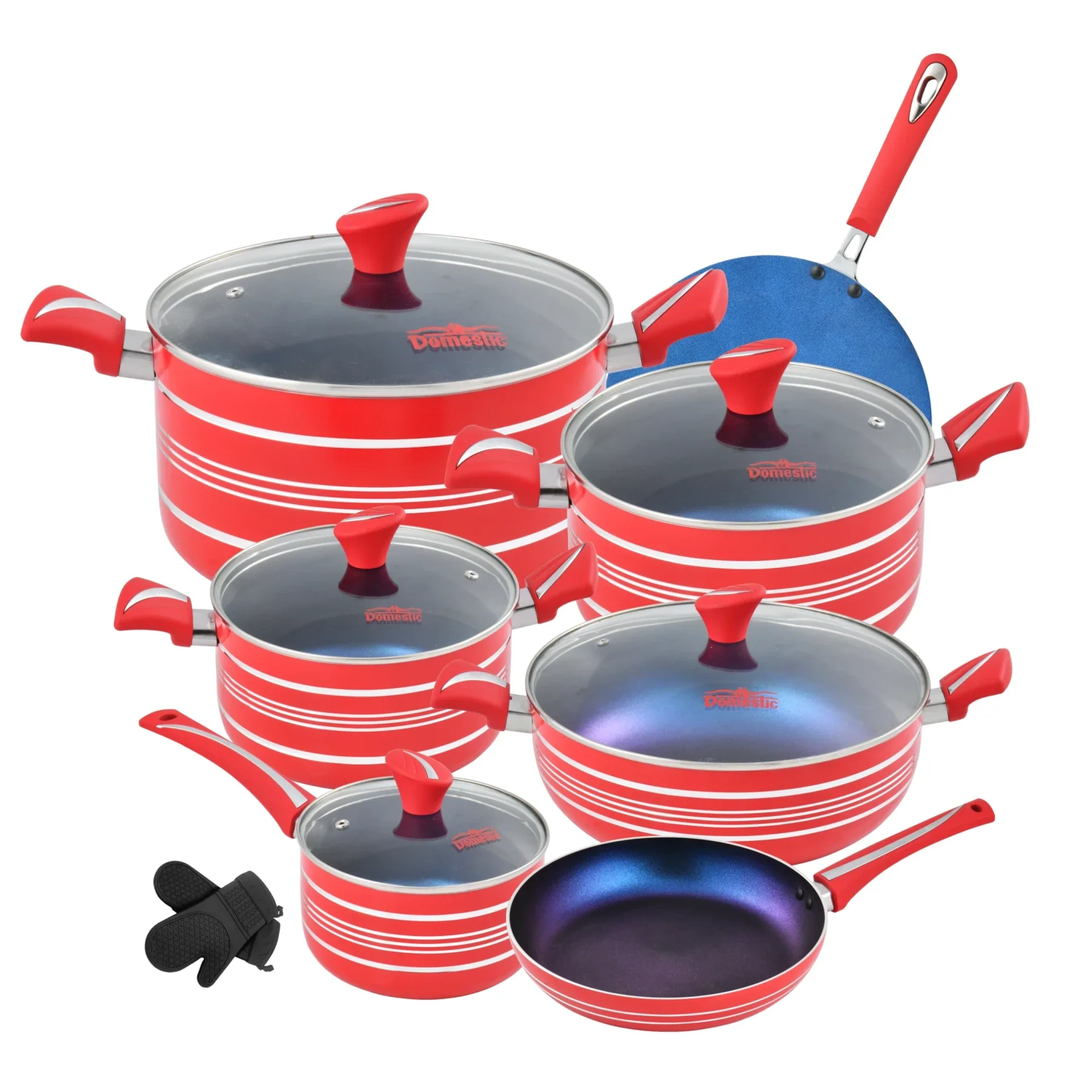 Stylish 21-Pc Gift Set with Marble Coating - Image 6